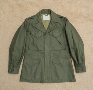 二战m43野战夹克 稀少32r 1944年合同军版原品 阿美