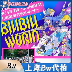 BilibiliWorld 2024 BW上海漫展门票 代拍