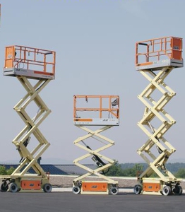 自行走电动液压升降机移动剪叉式小型高空作业梯登高车,倾斜保护