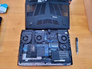 蓝天p870dmg准系统, 刷了9代bios,无bug,单卡