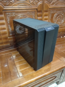 先马(sama)平头哥m3电竞版水冷机箱mini小机箱钢化玻