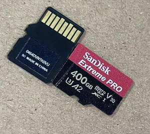 400g 闪迪a2卡 红黑闪迪卡 u3闪迪卡 大疆无人机tf