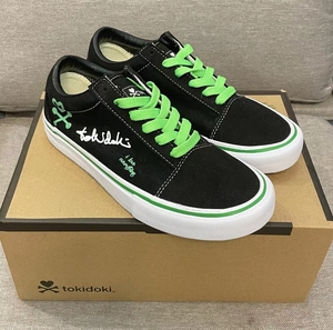 000人付款淘宝tokidoki手绘印花 低帮潮流休闲运动帆布