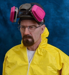 1:1 雕塑 手办 绝命毒师 美国霍华德工作室定制作品，重涂