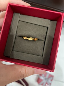 周大生足金莫比乌斯环活口素圈戒指_阿里巴巴找货神器