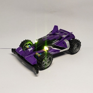 原始大帝原始天皇zxdx巨星四驱车加灯车壳四驱小子