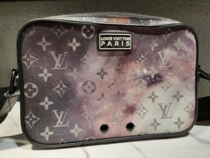 闲置lv 星空邮差包斜挎包 lv/路易威登galaxy银河星