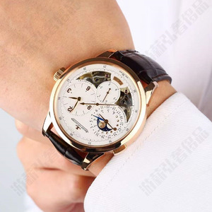8新]积家男表双翼系列18k玫瑰金手动机械手表男士正品60424220人付款