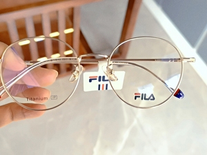 fila斐乐眼镜框女5218-145轻钛近视配镜潮男