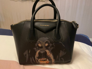 纪梵希givenchy 经典款狗头女包～ 手提包9成新!朋