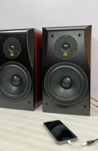 将军8寸书架音箱一对 高保真hifi无源音箱.