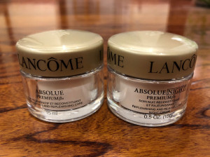 lanc00me兰蔻金纯卓颜系列日晚霜,全新,日霜15ml,晚