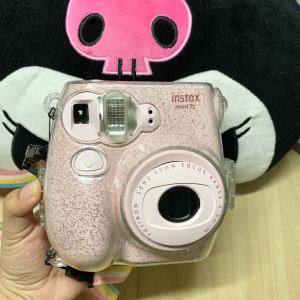 富士拍立得mini7c 粉红色 95新 图片均为实拍功能成像