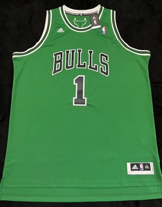 xxl码 罗斯球衣  稀有圣帕配色 公牛队