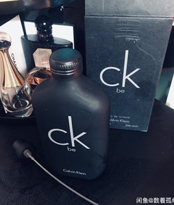 ck男士香水黑瓶