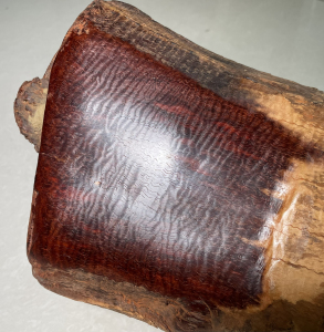 印度小叶紫檀水波纹绸缎光sss纹金星原料木料,纹理极品,原皮