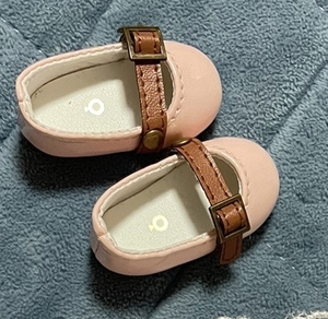 【出】bjd六分6分娃鞋 糖豆家 粉色 6分通穿