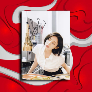 古力娜扎签名照