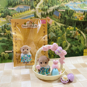 森林家族 森贝儿 猴站宝 限定款宝宝公仔