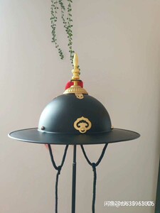 [圆图-云障]锦衣卫帽子飞鱼服斗笠盔飞碟盔汉服头盔包邮明代甲