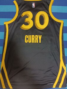 nike23-24赛季勇士队库里城市版球衣 sw球迷版 黑色_阿里巴巴找货神器