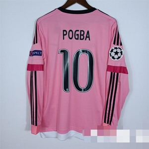 15-16尤文客场粉色球衣/10号博格巴/复古长袖 m码_阿里巴巴找货神器