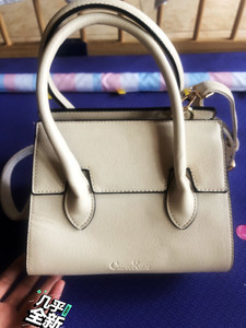 clareckatie克莱凯蒂女包,专柜购买,米白色