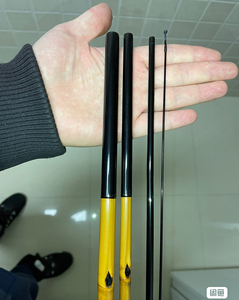 日本纪州和竿 五郎 名匠 12尺1寸 高野竹矢竹 并继竿 前