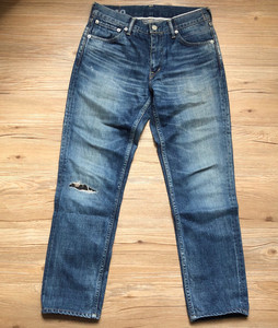 visvim 03d10牛仔裤 03nw蛇皮水洗