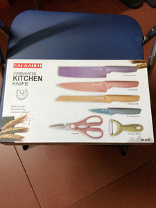 everrich彩色不锈钢刀具六件套 产地:中国大陆 是否开