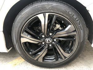 十代思域原厂17寸轮毂 燃动版熏黑轮毂 17寸轮毂 三箱思域