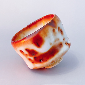 陈九骆早期樱瓣,非山行桐花白江雪三月雪.台湾志野烧.品相极佳