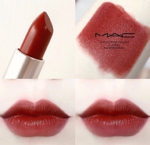 mac口红marrakesh砖红土橘色