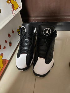 aj13乔丹熊猫,正品,女款38,只穿过2次,不退换,无鞋盒