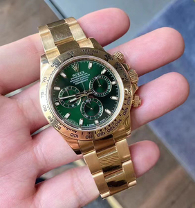 最新回收7515极品二手劳力士116508绿盘全18k黄金迪通拿