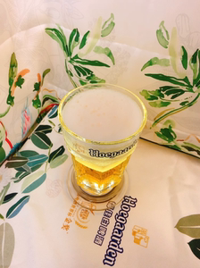 全新福佳白啤酒杯六棱杯,330ml,百威原厂原装,出口装,非