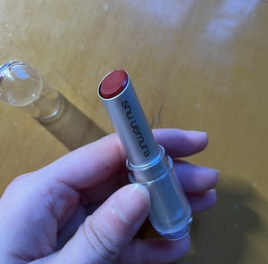 植村秀银管mrd193全新 树莓红 黄皮