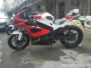 国产宝马双r摩托车200cc趴赛公路赛宝马400cc重机车大跑车