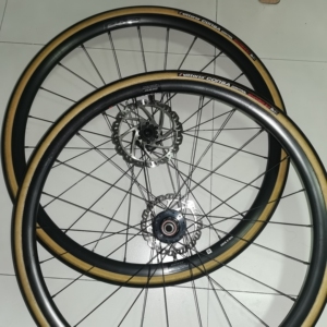 捷安特pr2轮组,使用500公里左右有细微痕迹,升级维多利亚