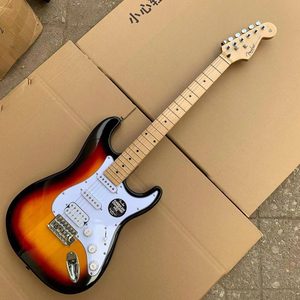 fender芬达日落色单单双电吉他ameriacn delu