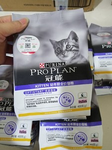 冠能幼猫粮400g离乳期奶糕猫粮幼年期全价猫粮增肥发腮