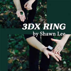 近景魔术道具3DX Ring 幸运爱情 叶片变戒指出戒指盒视