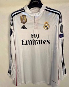 1415赛季皇马球衣主场欧冠版7号c罗长袖足球服4号拉莫斯_阿里巴巴找货