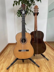 原价8000的全单古典吉他39寸高端指弹全单吉他红松玫瑰木实