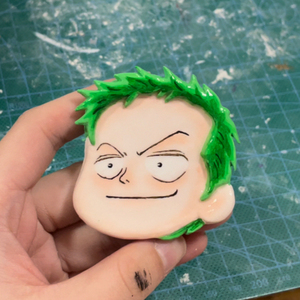 客单展示#石塑粘土#索隆