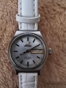 莺歌手表瑞士   白色   双日历   全自动