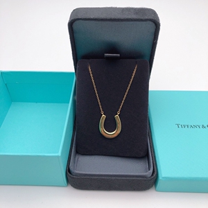 tiffany 蒂芙尼 18k金幸运马蹄项链 原价12500