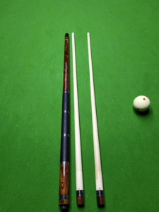 稳妥阿亮淘宝仁杆,仁杆coco木素面,20年杆,两段式握把,握把处虎纹枫