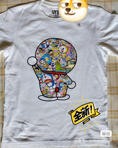 优衣库哆啦a梦t恤村上隆联名