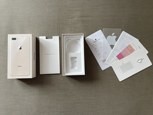 iphone8plus包装盒和说明书